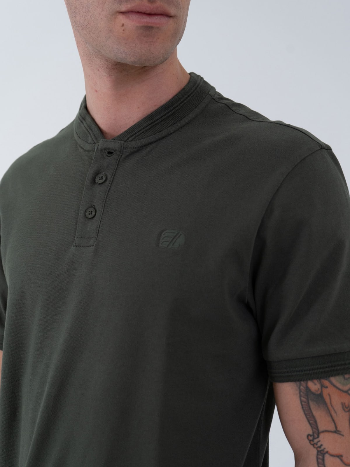 Polo Hombre Americanino Cuello Neru