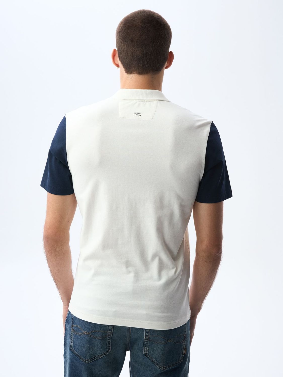 Polo Hombre Americanino Bloques Slim