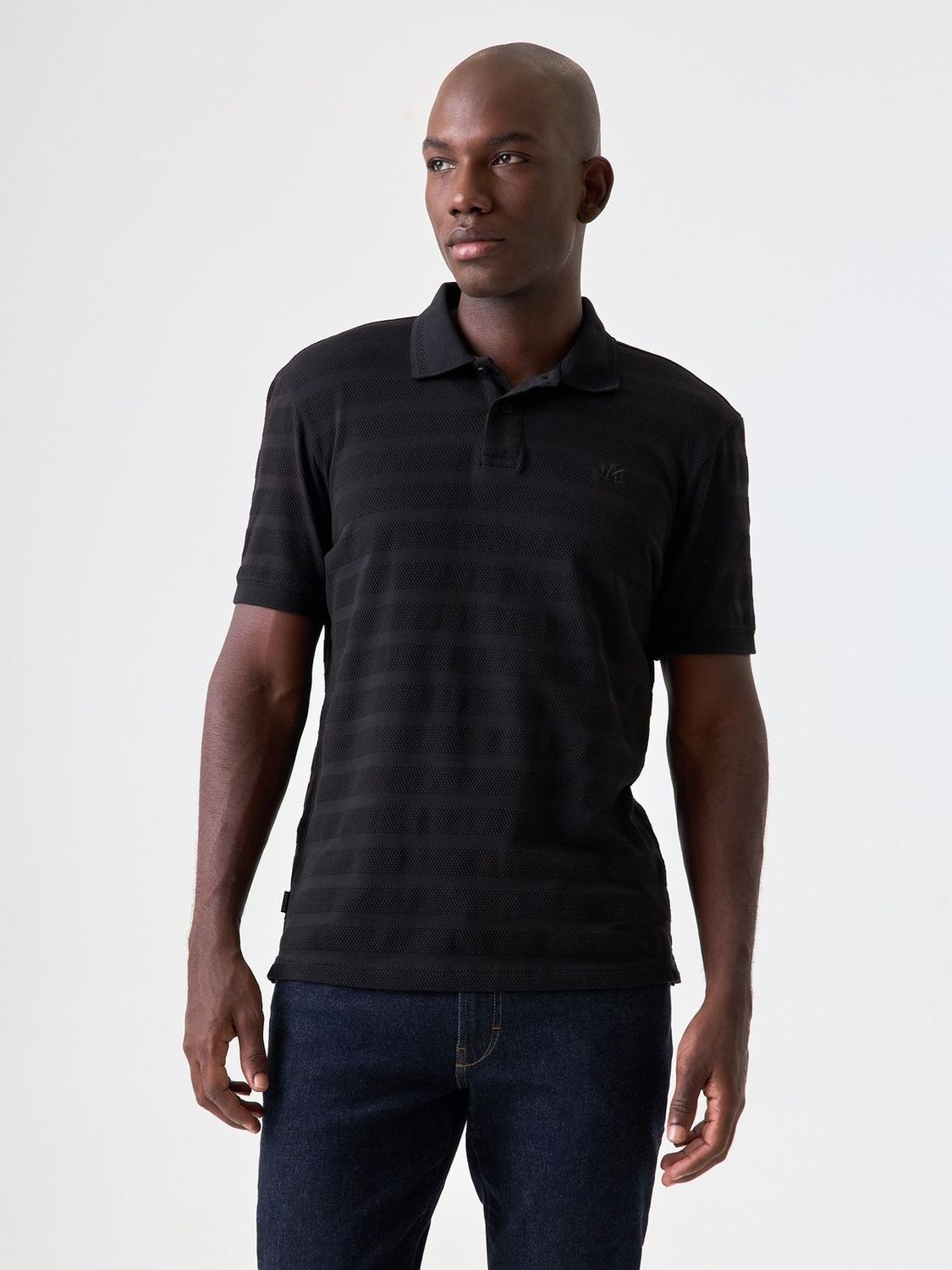 Polo Hombre Americanino Textura Slim Fit