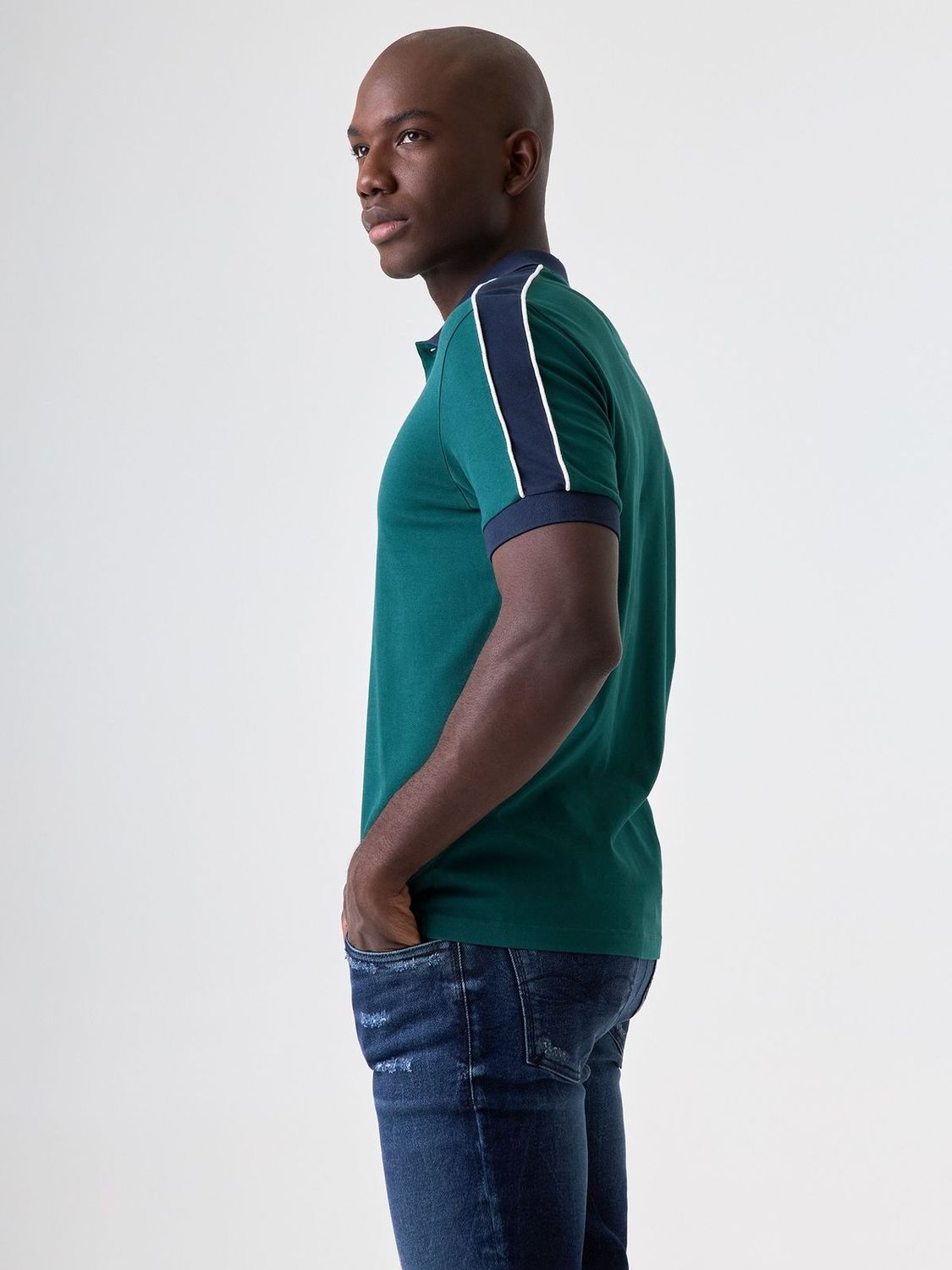 Polo Hombre Americanino Bloques Slim Fit