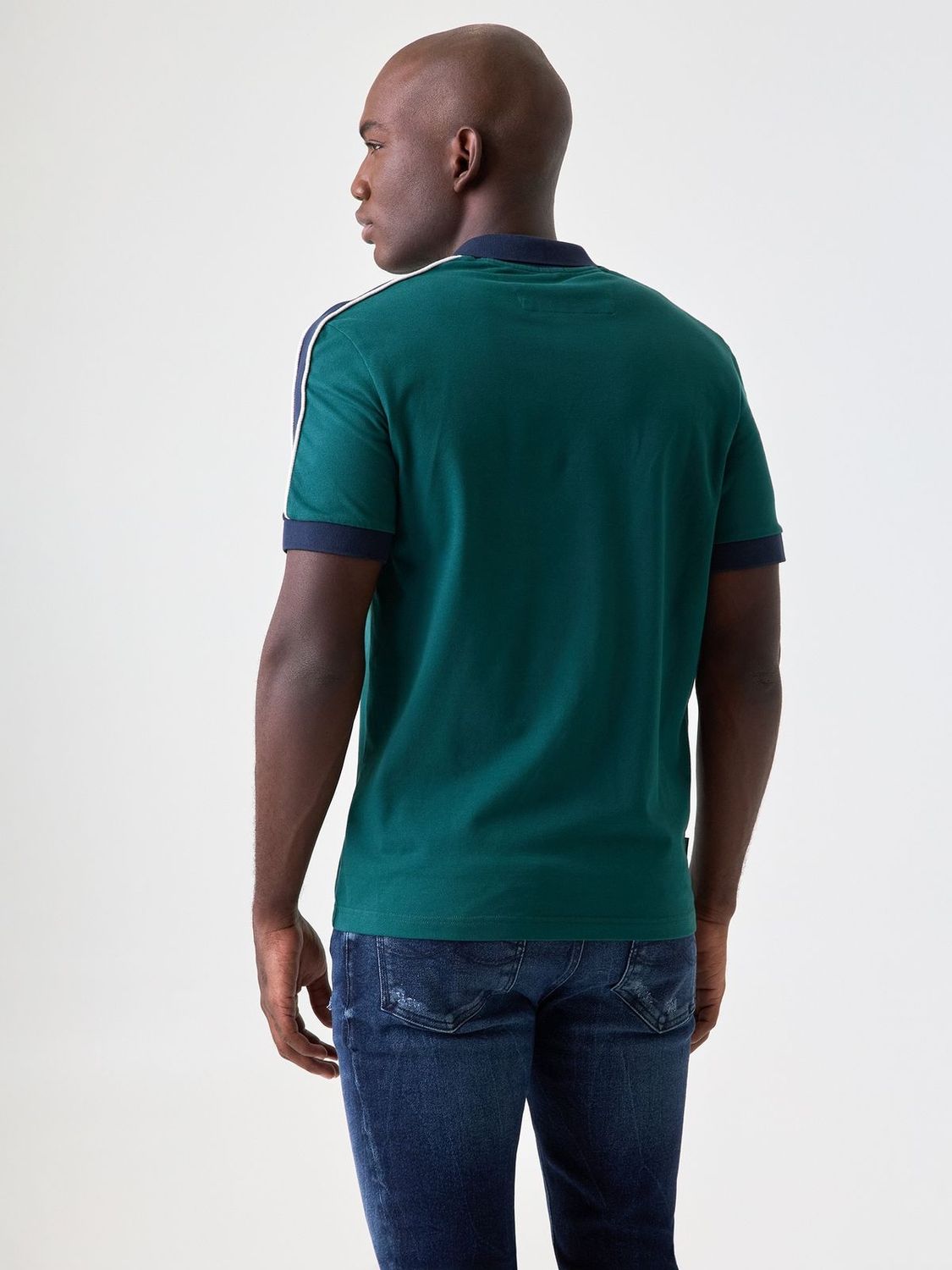 Polo Hombre Americanino Bloques Slim Fit