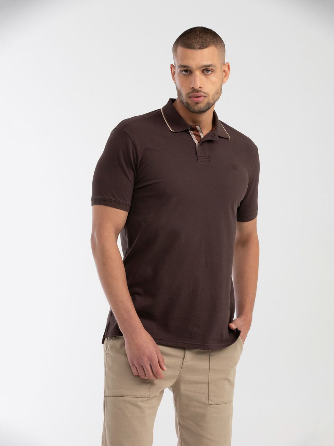 Polo Hombre Chevignon Knob Details