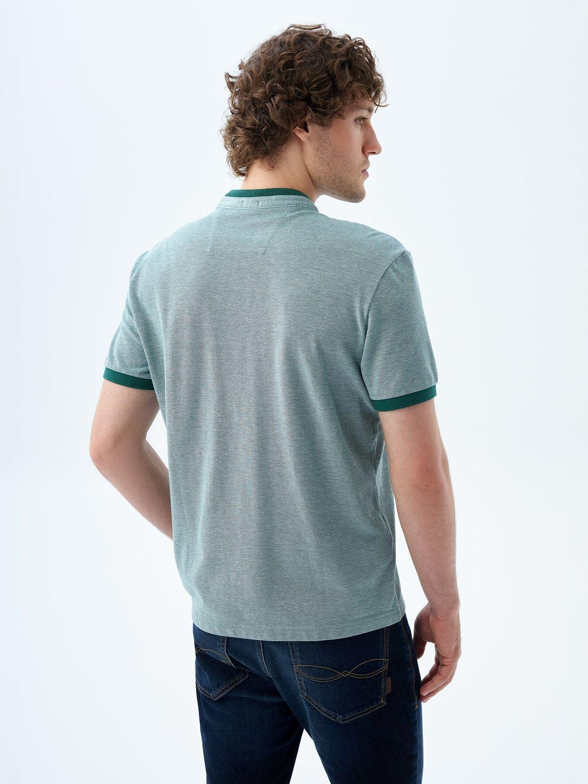 Polo Hombre Americanino Slim Cuello Neru