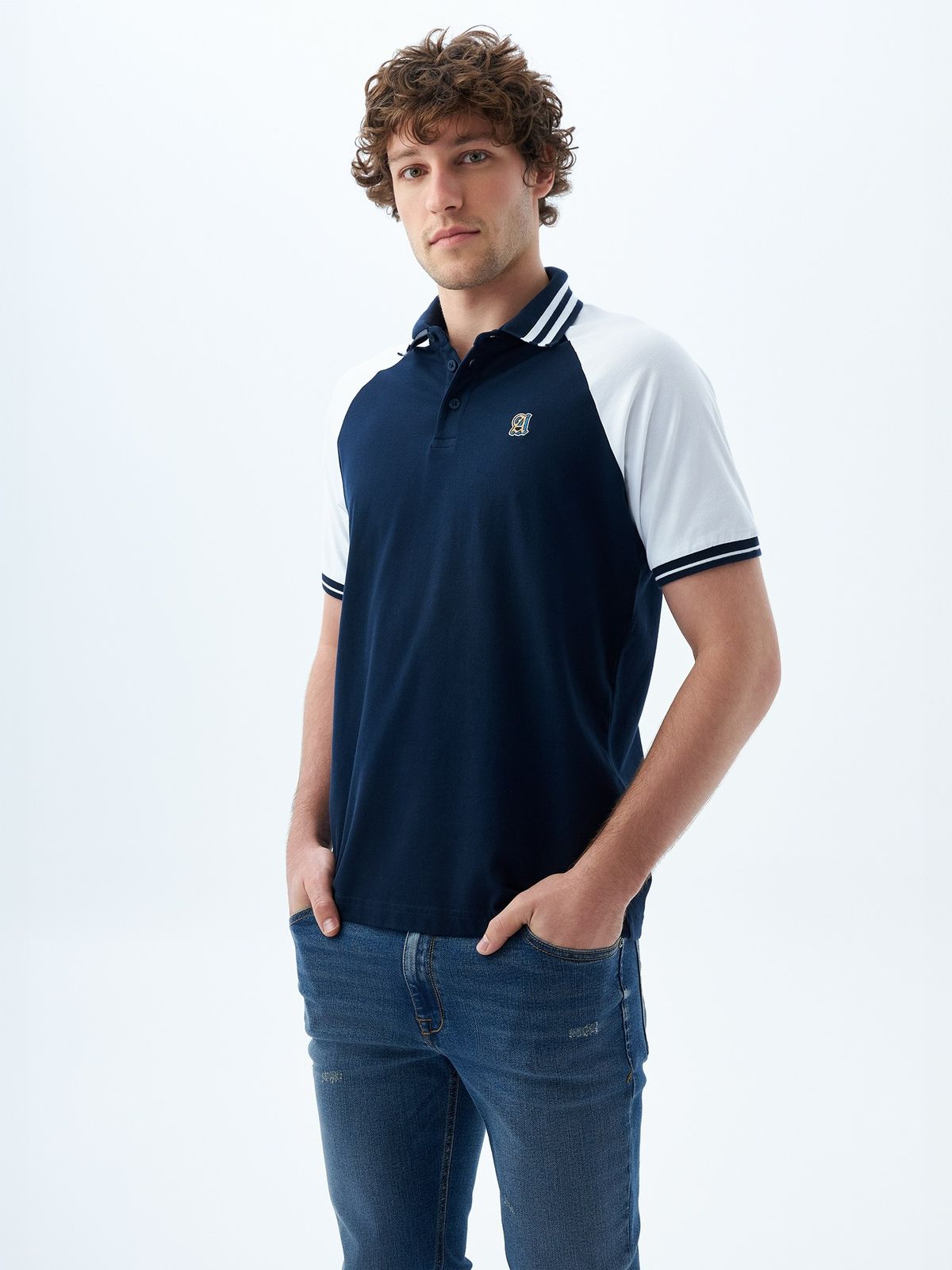 Polo Hombre Americanino Colorblock Classic