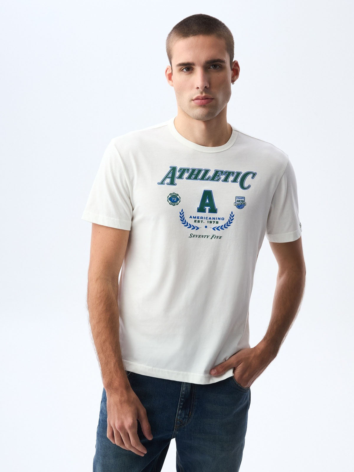 Camiseta Hombre Americanino Slim Fit