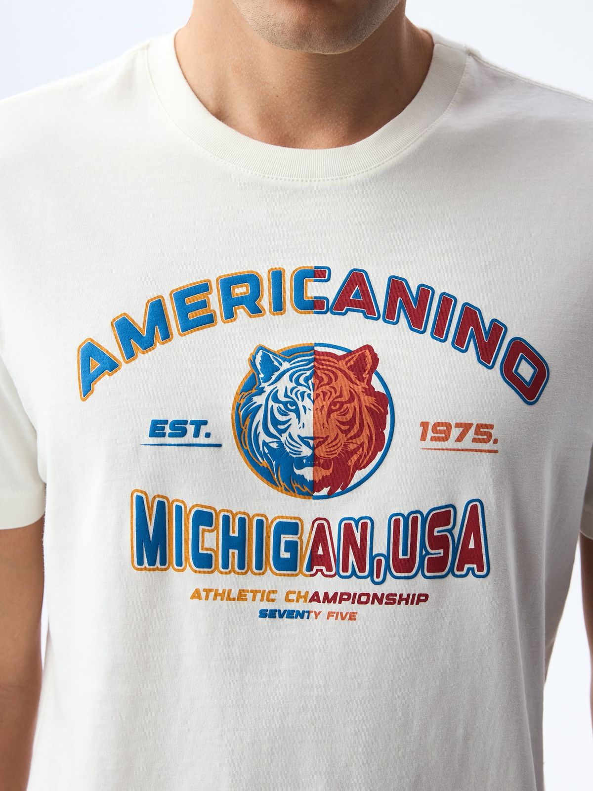 Camiseta Hombre Americanino Slim Fit