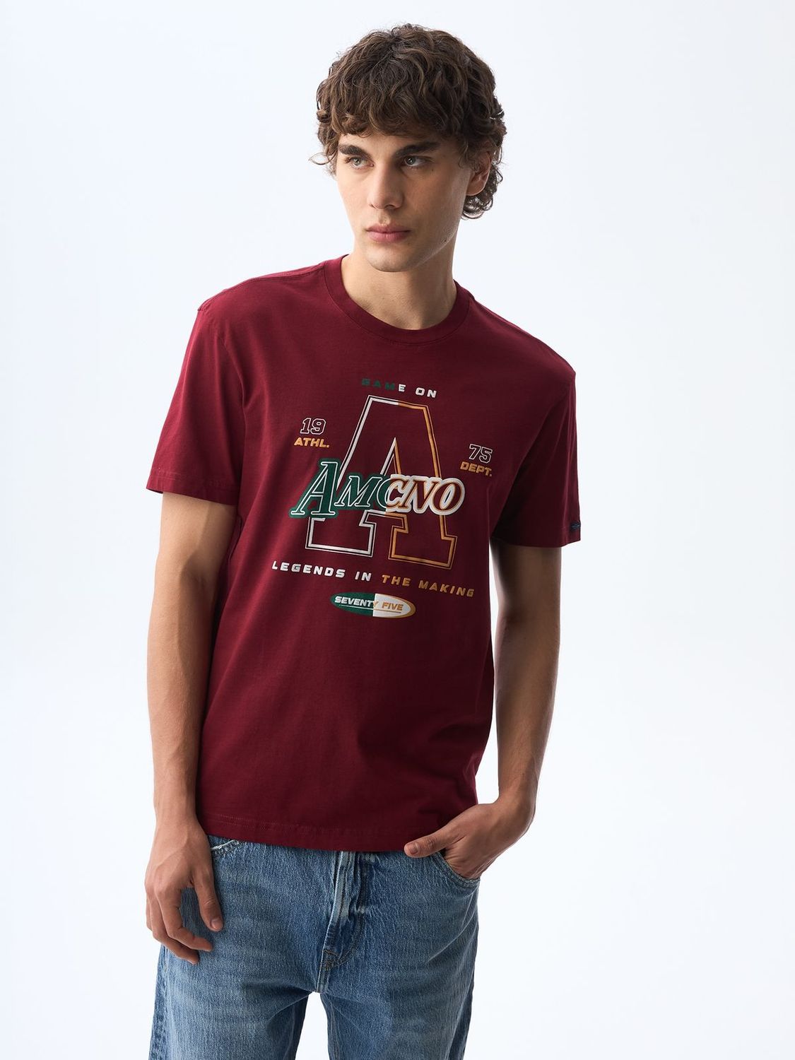 Camiseta Hombre Americanino Slim Fit