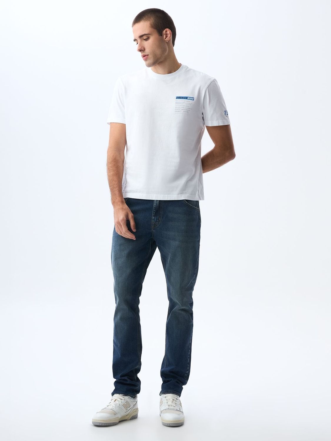 Camiseta Hombre Americanino Slim