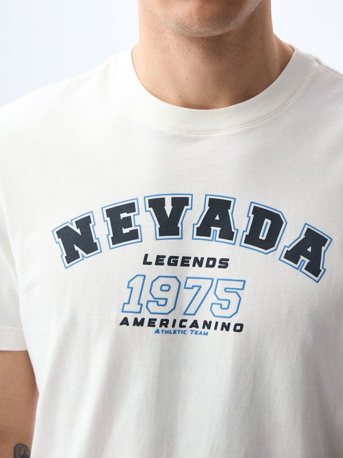 Camiseta Hombre Americanino Slim