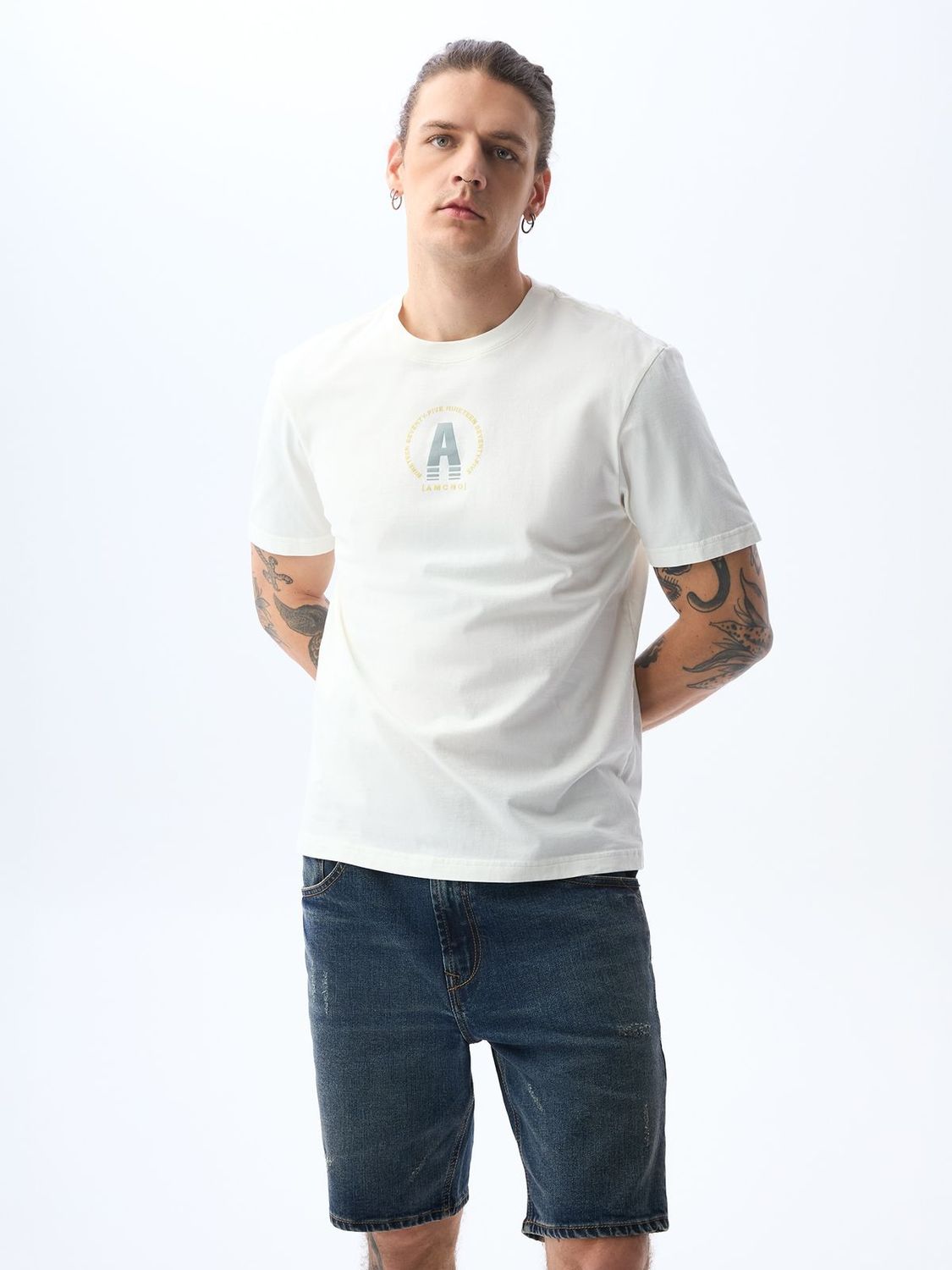 Camiseta Hombre Americanino Slim