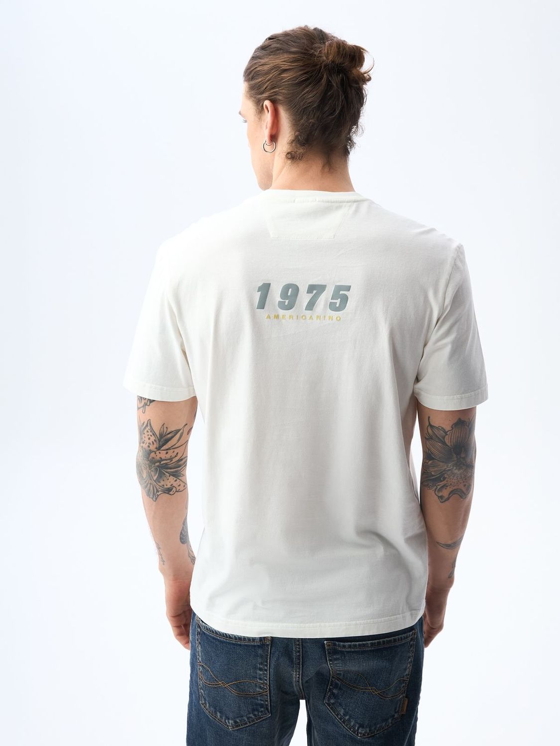 Camiseta Hombre Americanino Slim