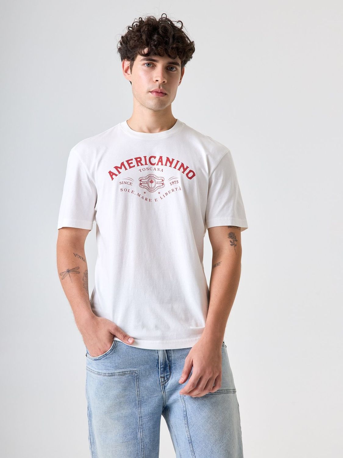 Camiseta Hombre Americanino Slim Fit