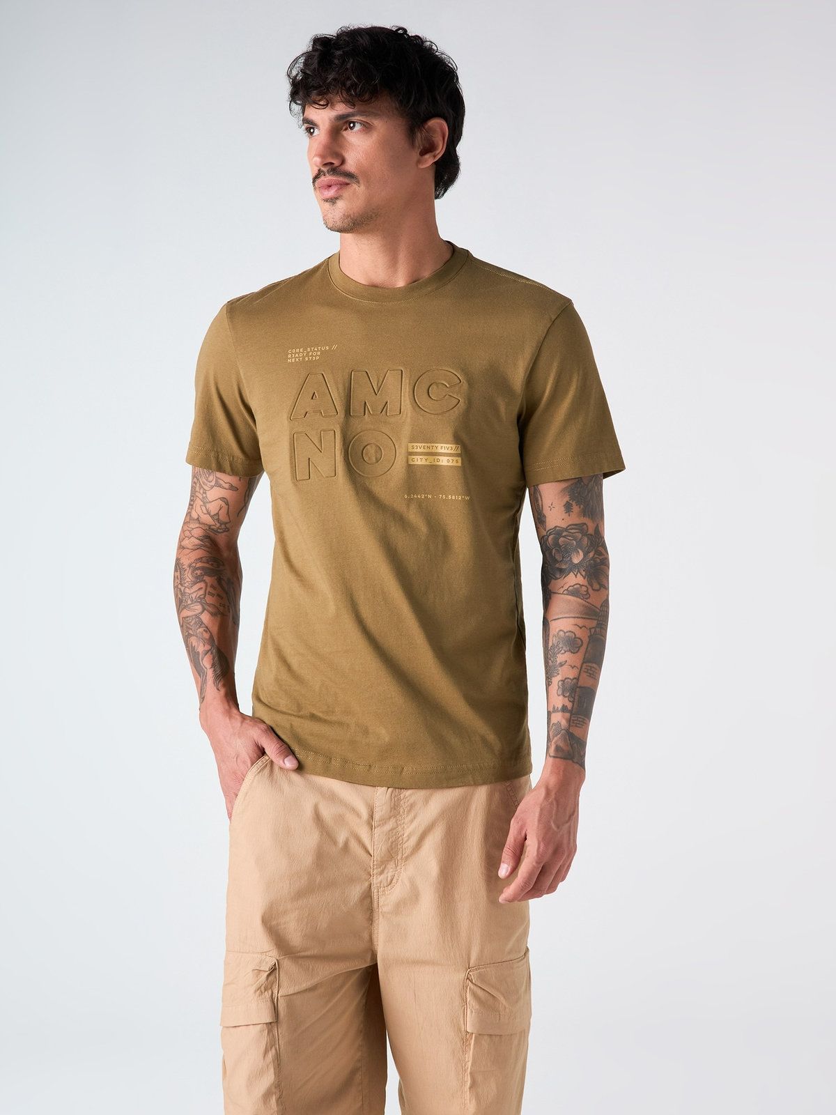 Camiseta Hombre Americanino Slim Fit