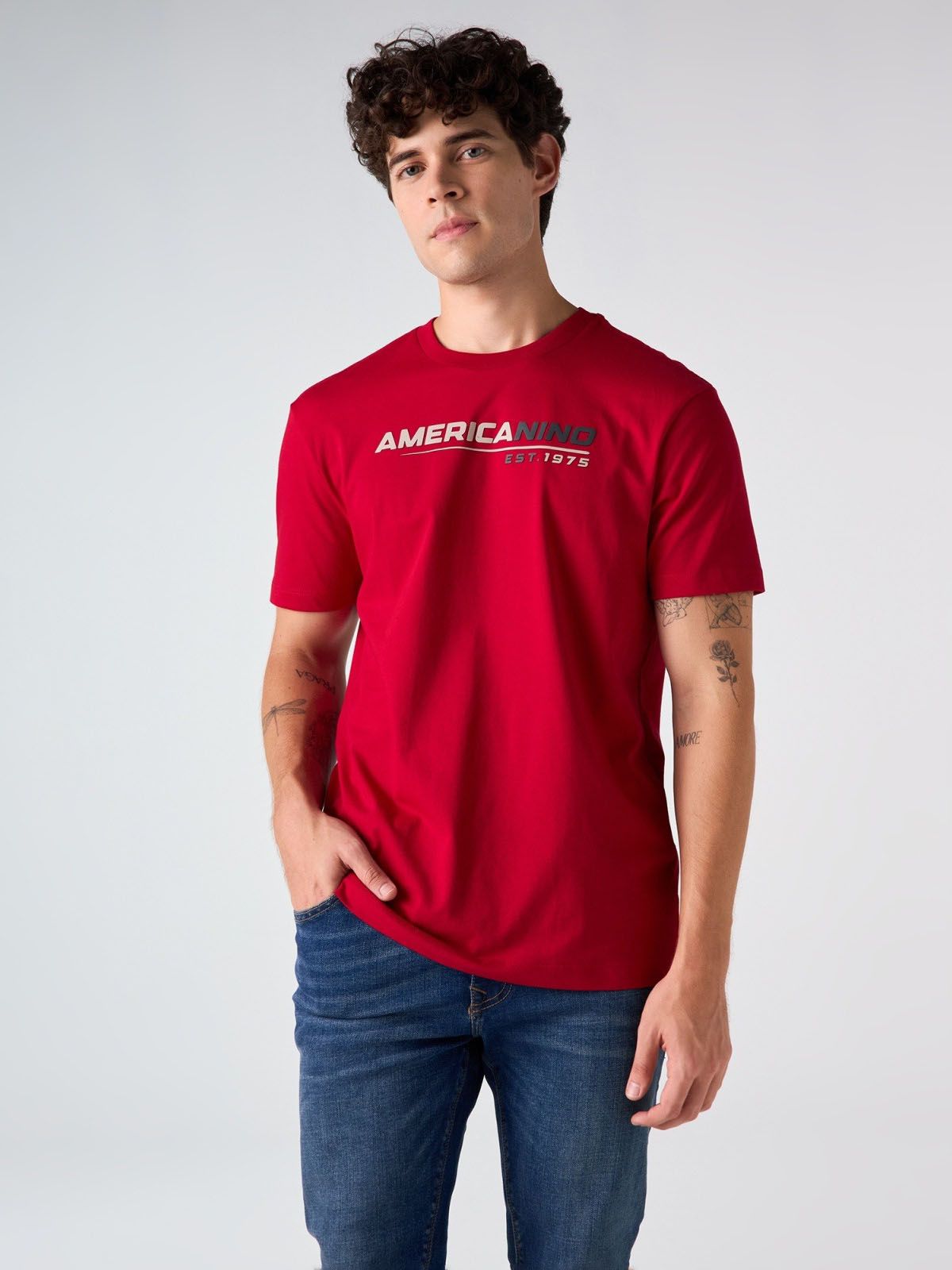 Camiseta Hombre Americanino Slim Fit