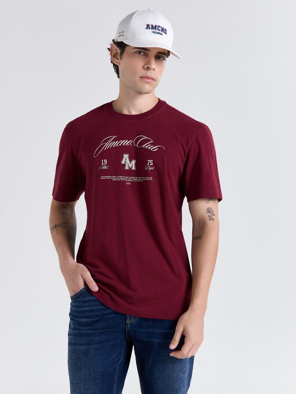 Camiseta Hombre Americanino Slim Fit