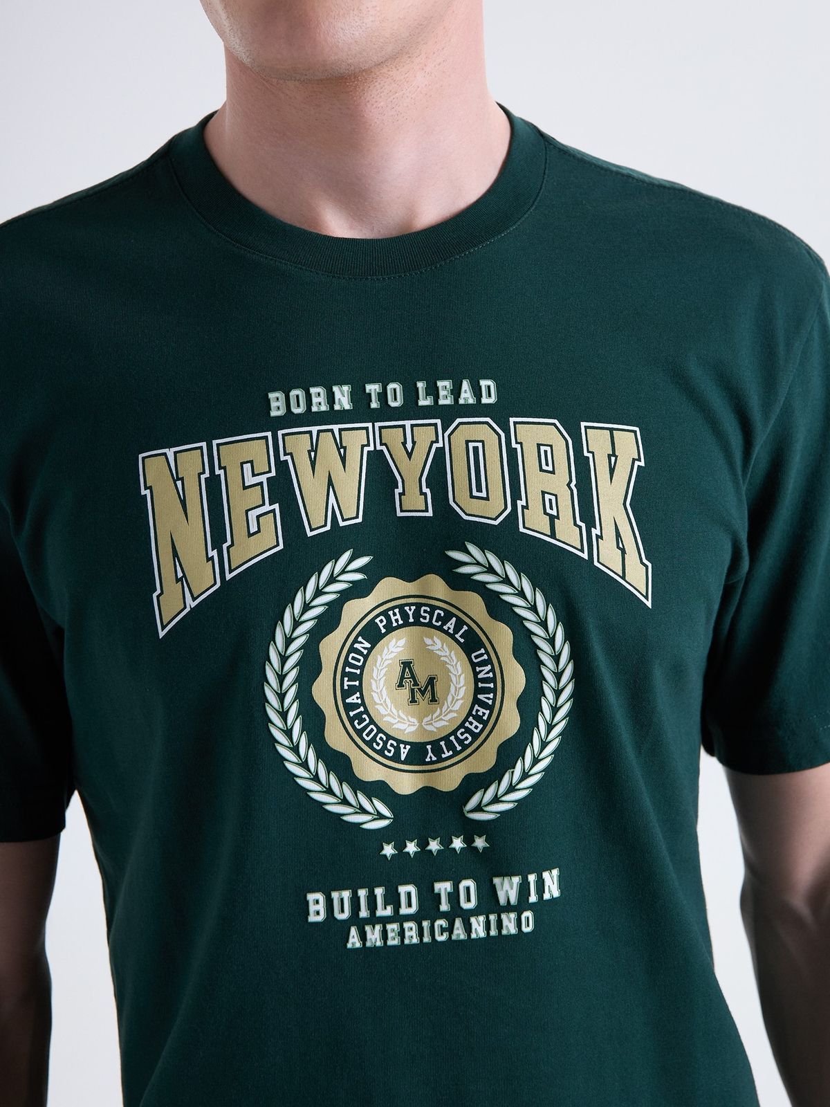 Camiseta Hombre Americanino Slim Fit