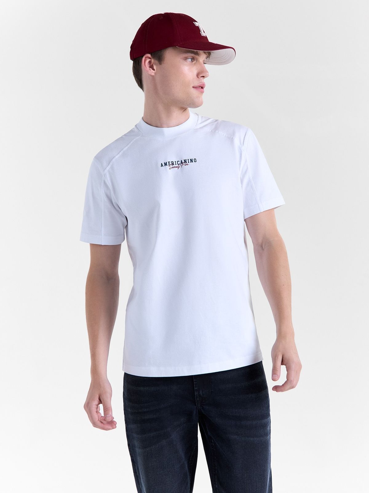 Camiseta Hombre Americanino Relaxed Fit
