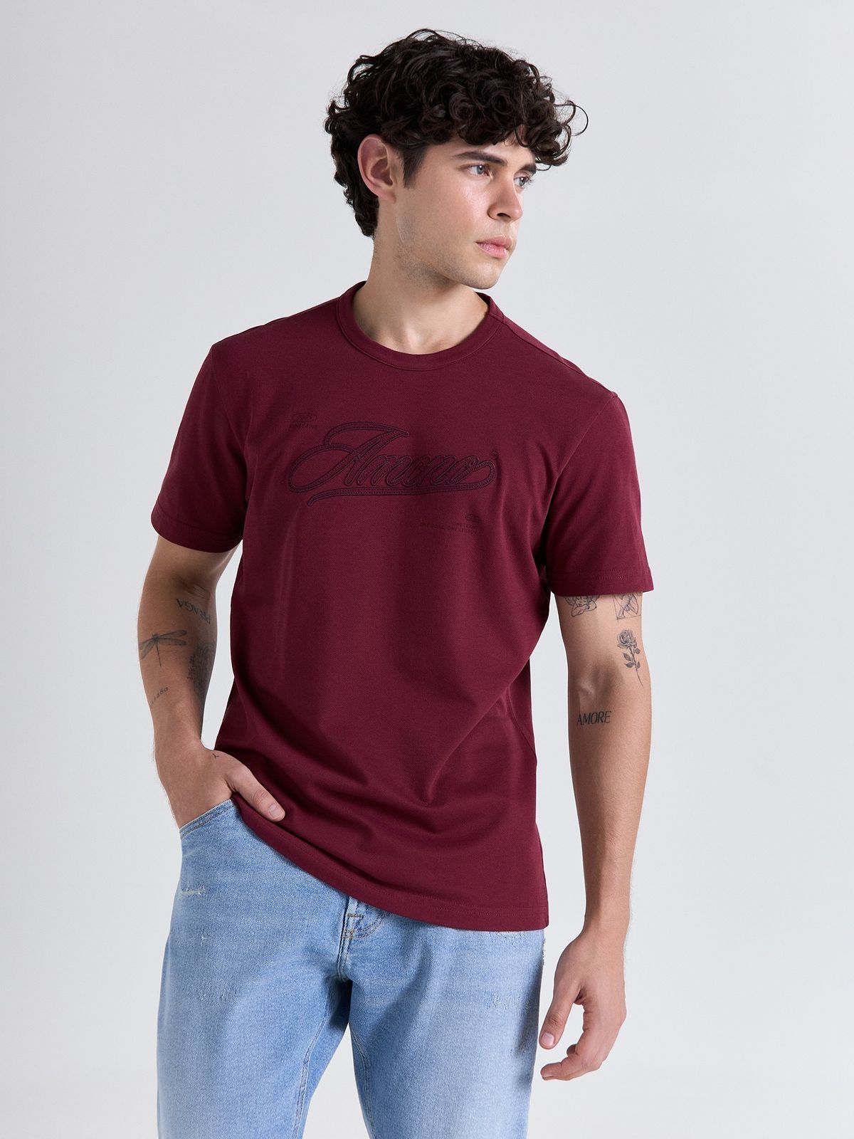 Camiseta Hombre Americanino Slim Fit