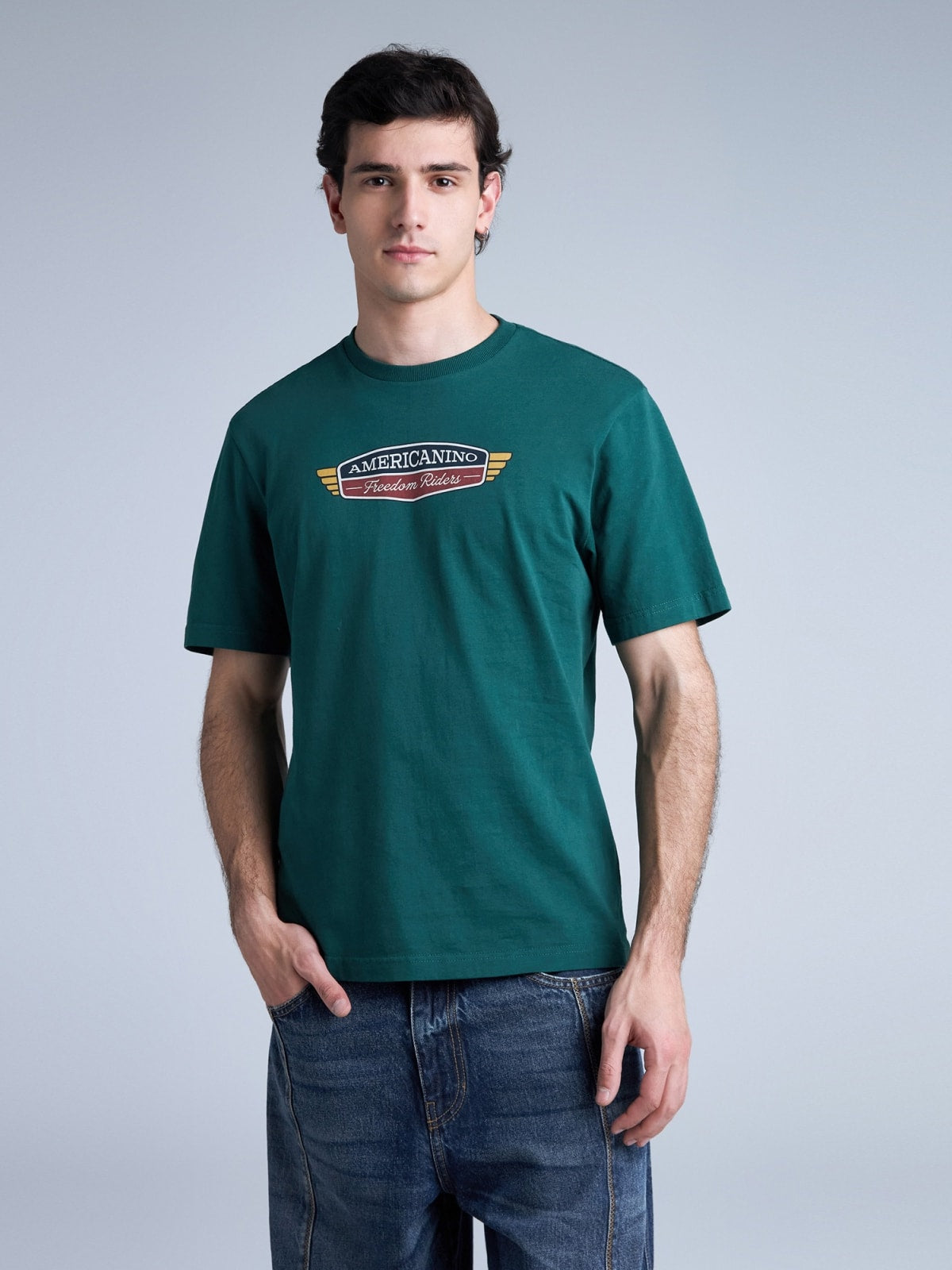 Camiseta Hombre Americanino Slim Fit