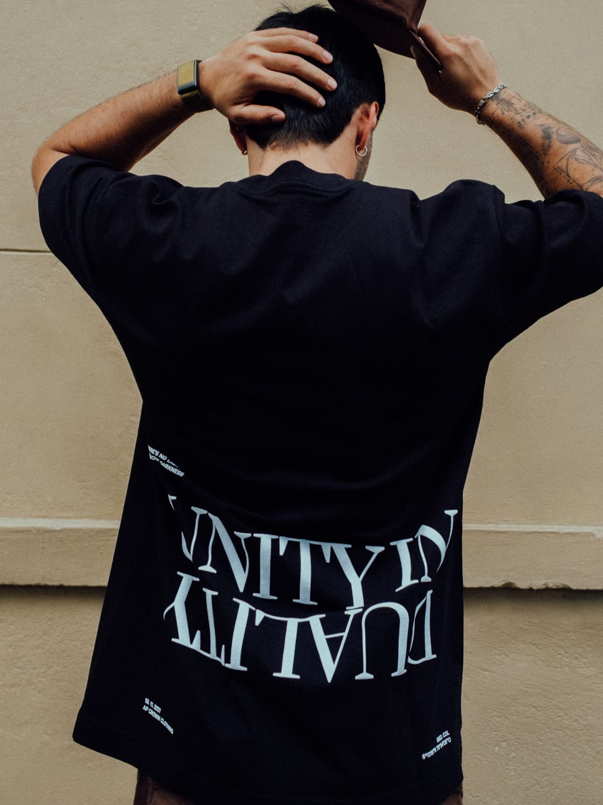 Camiseta Hombre Ap Crown Duality