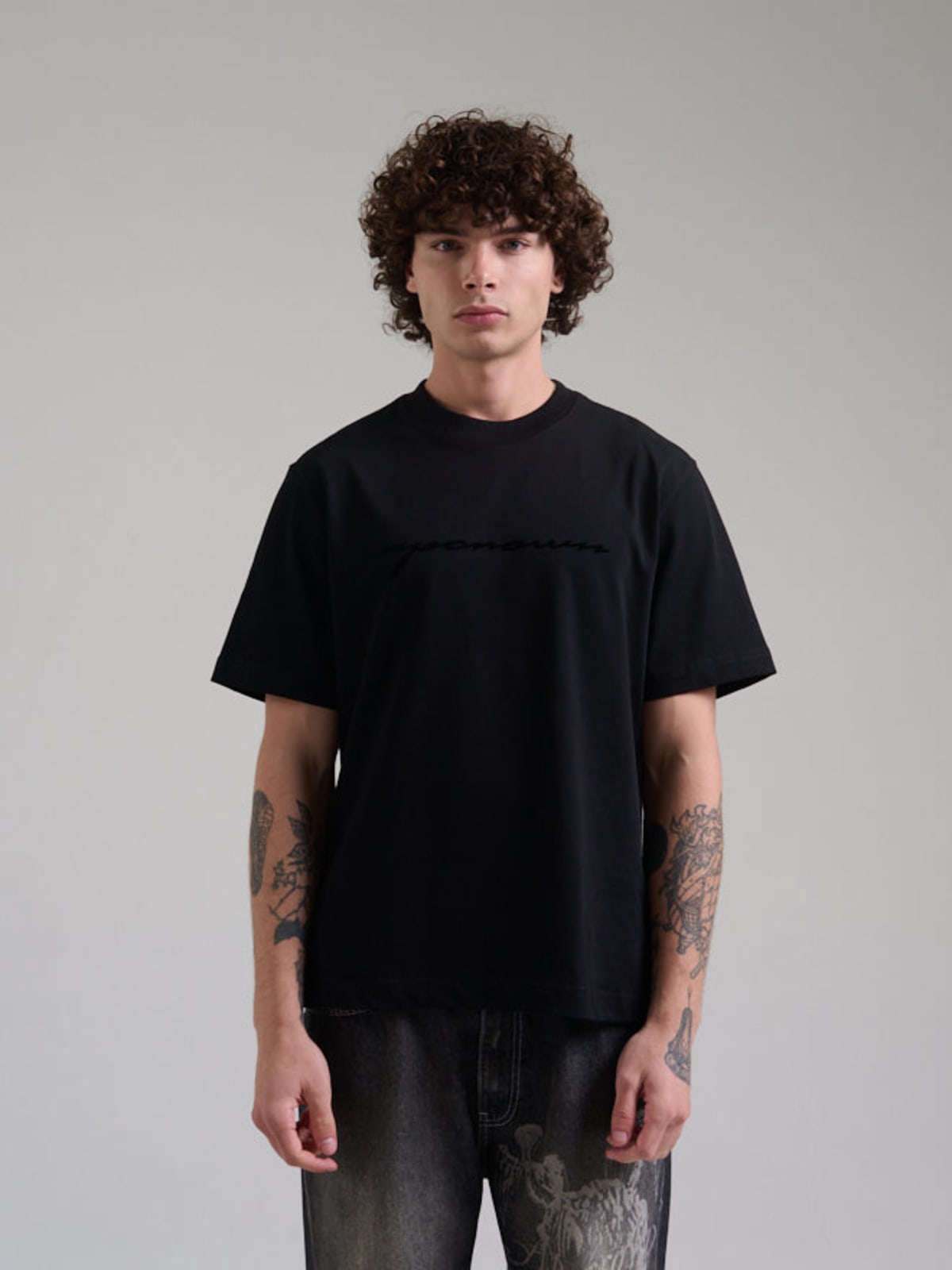 Camiseta Hombre Ap Crown Black Chaos