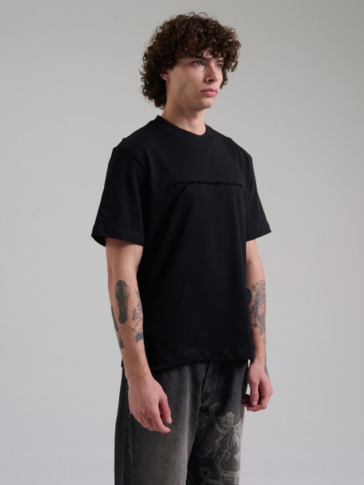 Camiseta Hombre Ap Crown Black Chaos