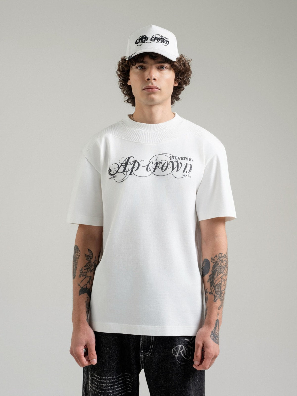 Camiseta Hombre Ap Crown Axis