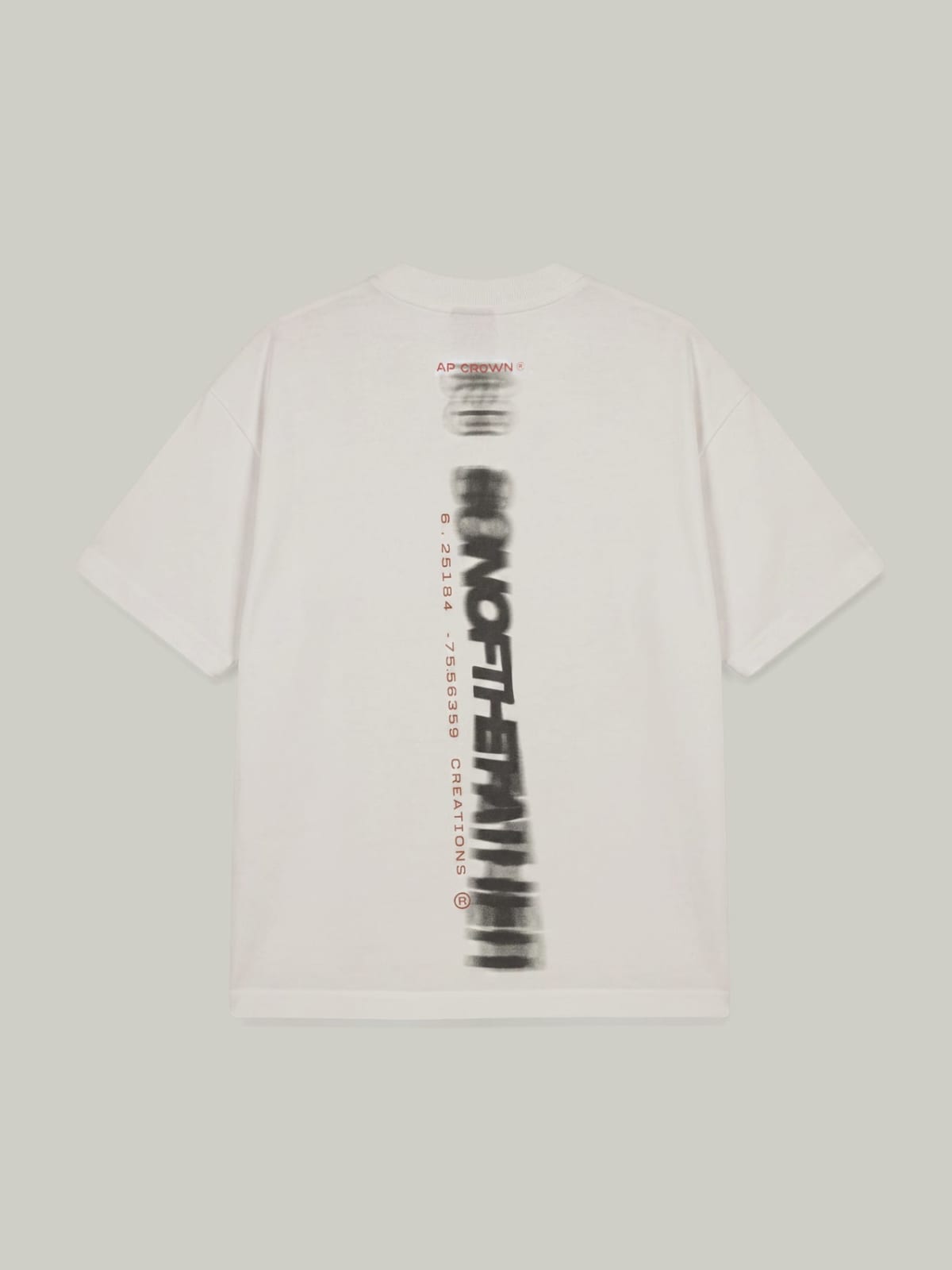 Camiseta Hombre Ap Crown Piedra Lunar