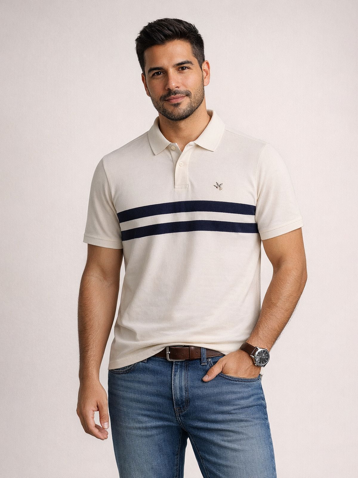 Polo Hombre Chevignon Contrast Block