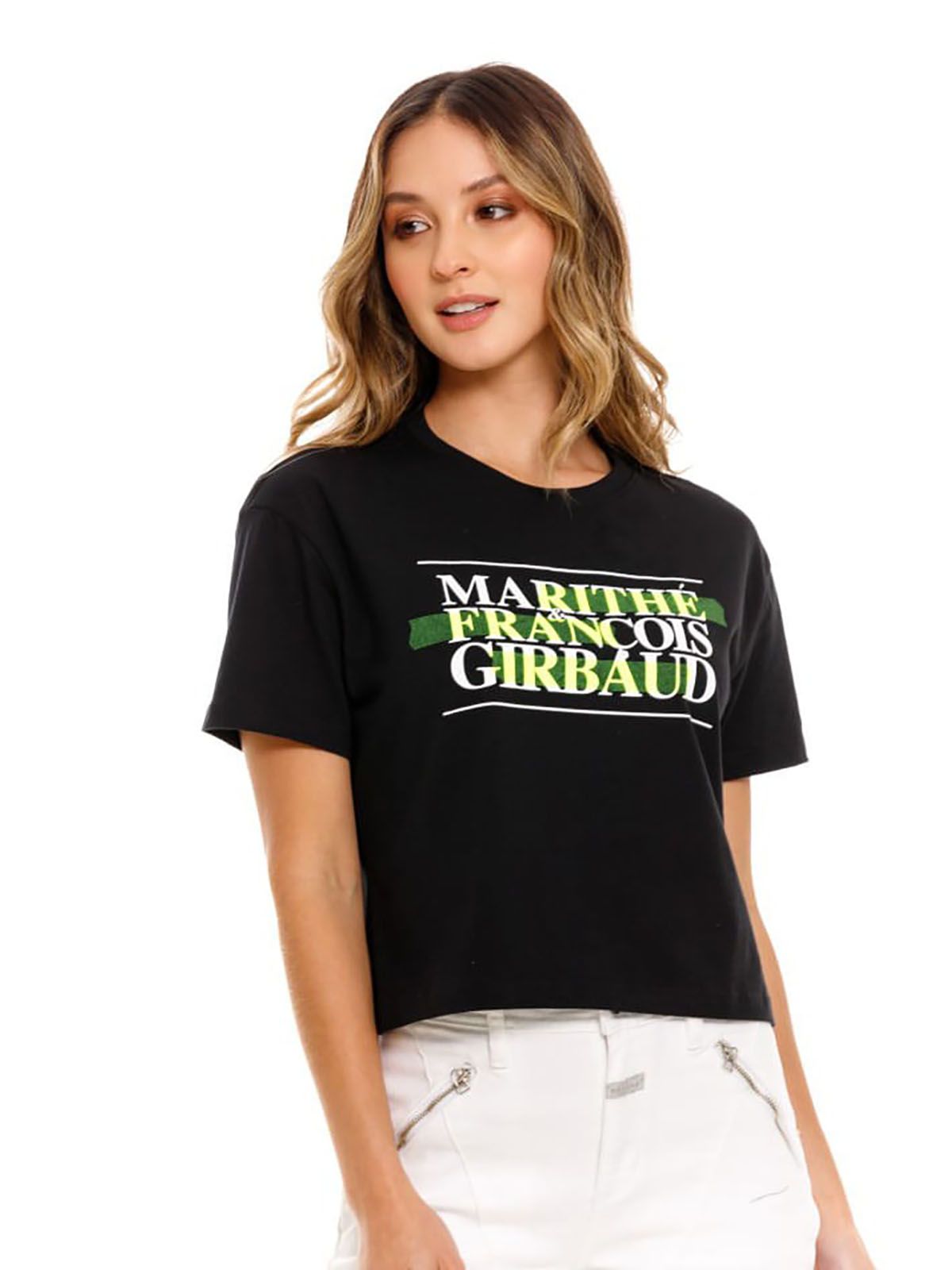Camiseta Mujer Girbaud Graphic Logo
