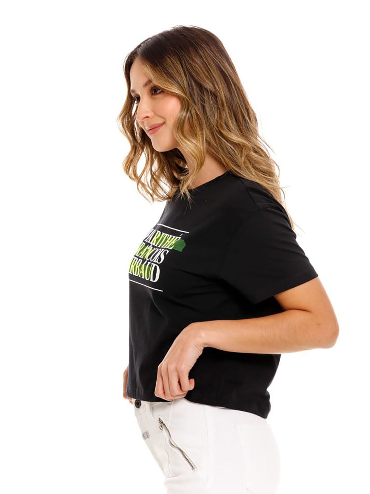Camiseta Mujer Girbaud Graphic Logo