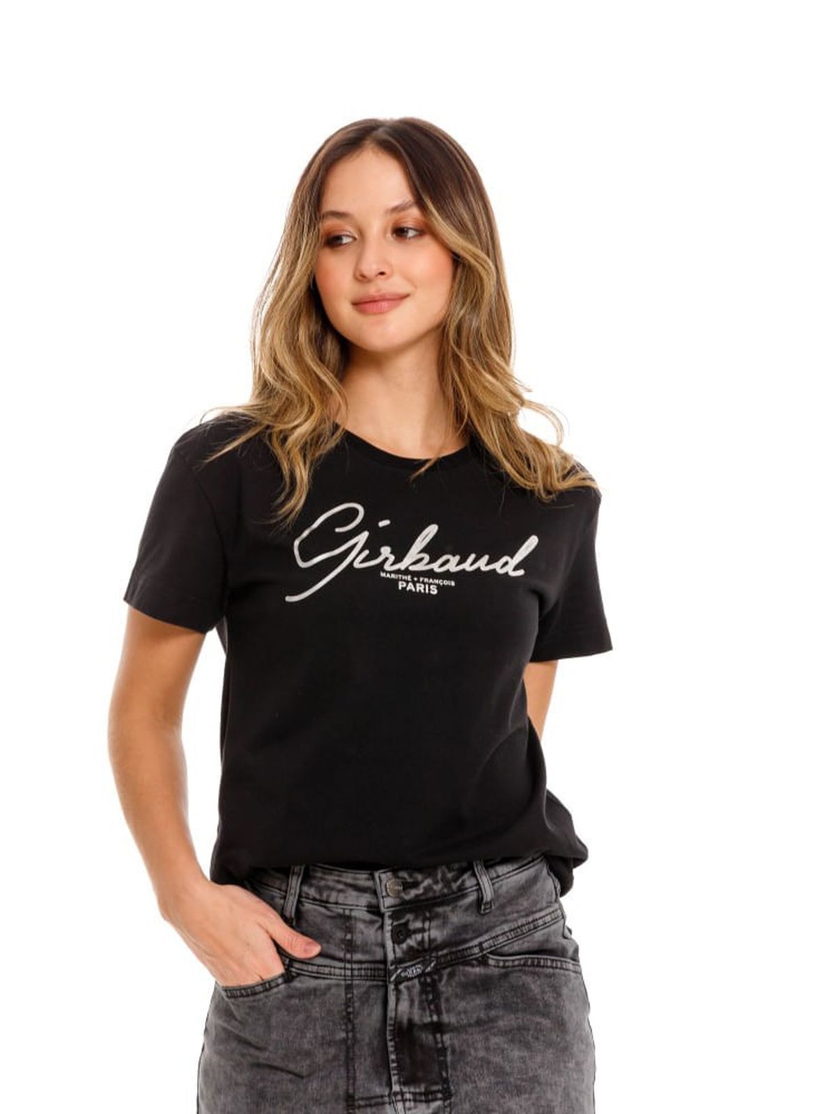 Camiseta Mujer Girbaud Logo