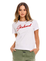 Camiseta Mujer Girbaud Graphic Logo