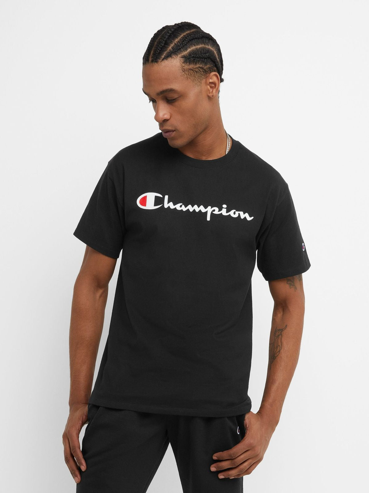 Camiseta Hombre Champion Logo