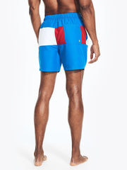 Pantaloneta De Baño Nautica 6" Heritage Flag