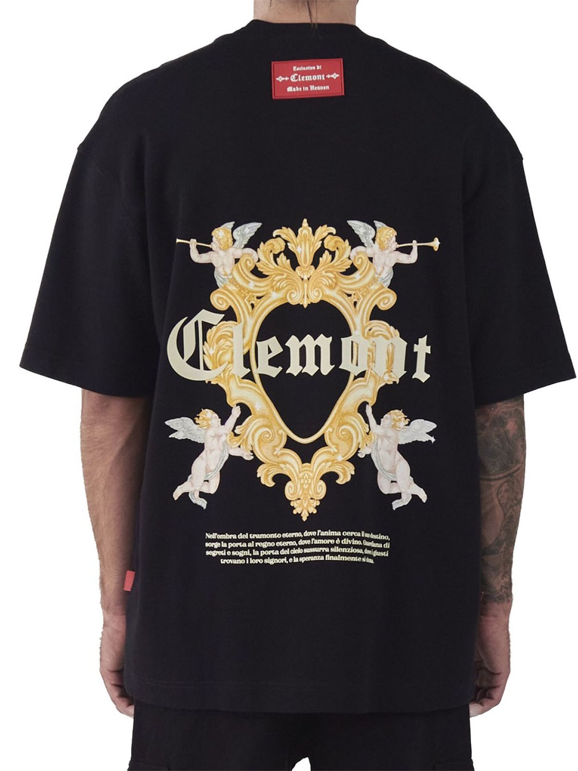 Camiseta Hombre Clemont Illuminato Oversized